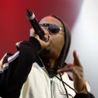 Rapper Nas at the Way Out West festival August 15^ 2009 in Gothenburg^ Sweden