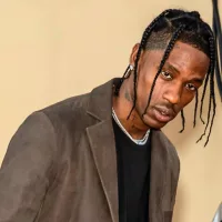 Travis Scott attends The Los Angeles Premiere Of "Once Upon a Time in Hollywood" held at TCL Chinese Theatre. Los Angeles^ CA - July 22^ 2019: T