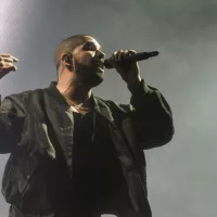 Drake preforms at Joe Louis Arena. Detroit^ Michigan - August 16 2016