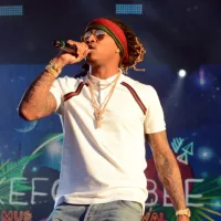 Future performs onstage at the 2016 Okeechobee Music and Arts Festival. Okeechobee^ Florida - March 5^ 2016