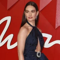 Lily James attends The Fashion Awards 2023 at The Royal Albert Hall in London^ England. London^ United Kingdom - December 04^ 2023