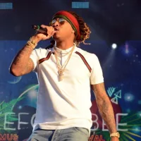 Future performs onstage at the 2016 Okeechobee Music and Arts Festival. Okeechobee^ Florida - March 5^ 2016