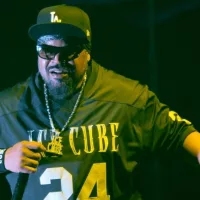 Ice Cube performs in Hollywood^ Florida. HOLLYWOOD^ FLORIDA - JUNE 23^ 2024: