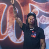 Wiz Khalifa at 2021 PFL World Championship at Hard Rock Live. Oct. 27^ 2021 - Hollywood^ Florida^ USA