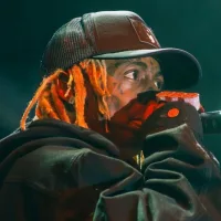 Lil Wayne Performing on stage at OneMusic Festival Atlanta^ Georgia USA - October 10 2022