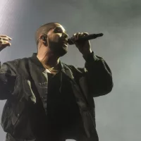 Drake preforms at Joe Louis Arena Detroit^ Michigan - August 16 2016