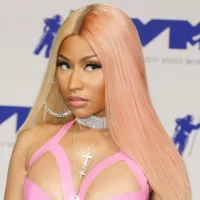 Nicki Minaj at the 2017 MTV Video Music Awards held at the Forum in Inglewood^ USA on August 27^ 2017.