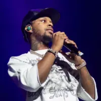 Toosii Performs on the Nostalgia Tour in Jacksonville Florida USA December 18^ 2023 at The Vystar Veterans Memorial Arena