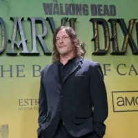 Norman Reedus attend the photocall Premiere to the "The Walking Dead: Daryl Dixon" at Plaza de Callao on October 02^ 2024 in Madrid^ Spain.