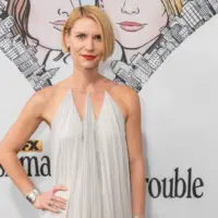 Claire Danes wearing dress by Zac Pozen attends Hulu FX’s Fleishman Is In Trouble at Carnegie Hall in New York on November 7^ 2022