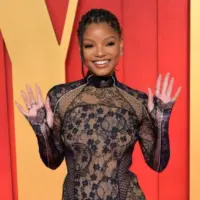 Halle Bailey at the 30th Vanity Fair Oscar Party. LOS ANGELES^ USA. March 10^ 2024