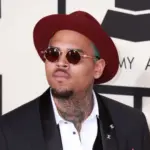 Chris Brown at the 57th Annual GRAMMY Awards Arrivals at a Staples Center on February 8^ 2015 in Los Angeles^ CA