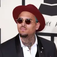 Chris Brown at the 57th Annual GRAMMY Awards Arrivals at a Staples Center on February 8^ 2015 in Los Angeles^ CA