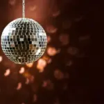 Mirrorball over the dance floor