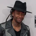 Rapper Ty Dollar Sign arrives on the Red Carpet at the 2016 American Music Awards in Los Angeles^ California at the Microsoft Theater
