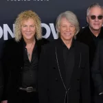 David Bryan^ Jon Bon Jovi^ Hugh McDonald and Tico Torres of Bon Jovi at the MusiCares Person of the Year Gala. LOS ANGELES^ USA. February 02^ 2024
