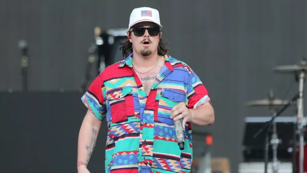 Hardy performs in concert during the "Can't Say I Ain't Country" Tour on July 20^ 2019 at Northwell Health at Jones Beach Theater in Wantagh^ New York.