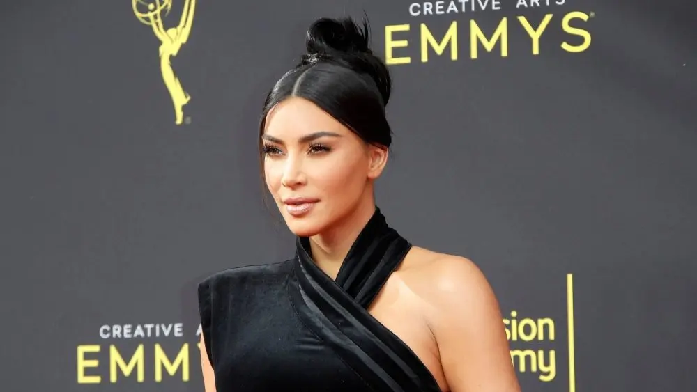 Kim Kardashian West at the 2019 Primetime Emmy Creative Arts Awards at the Microsoft Theater on September 14^ 2019 in Los Angeles^ CA