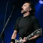 Lead singer and guitarist Tim McIlrath from Rise against perform live at Manchester Academy Uk. Manchester United Kingdom^ 22nd November 2022