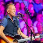 Bruce Springsteen performs on stage at the Liacouras Center in Philadelphia. Philadelphia^ PA USA - October 28^ 2024: