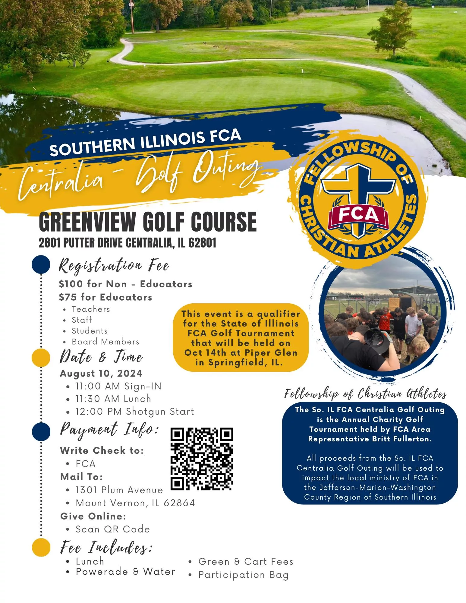 Southern IL FCA – Centralia Golf Outing
