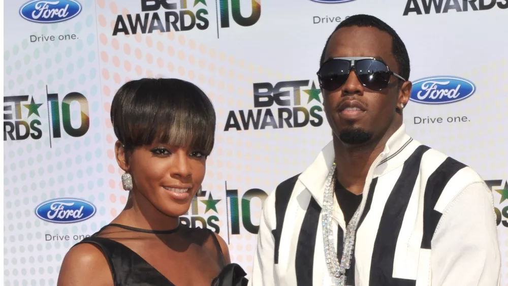 Dawn Richard^ Sean "P. Diddy" Combs at the 2010 BET Awards at the Shrine Auditorium^ Los Angeles. June 27^ 2010 Los Angeles^ CA