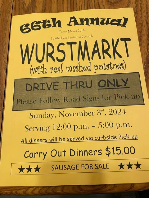 66th Annual Wurstmarkt – Bethlehem Lutheran Church