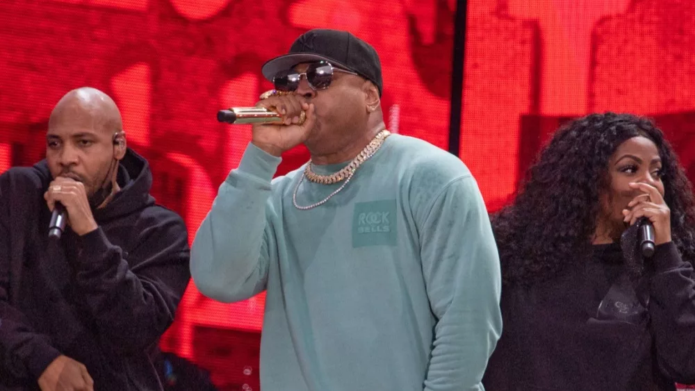 LL Cool J performs during "We Love NYC: The Homecoming Concert" at the Great Lawn in Central Park on August 21^ 2021 in New York City.