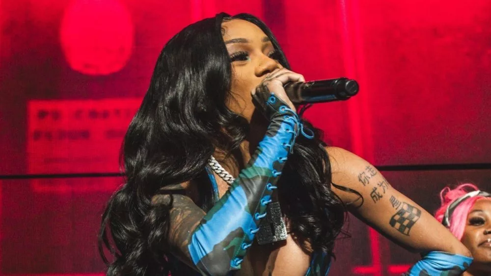 GloRilla at Little Caesars Arena Detroit^ Michigan- August 23 2023