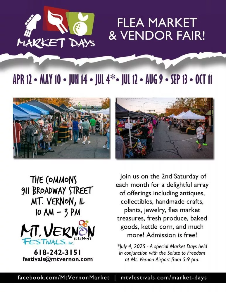 Mt. Vernon Market Days – October