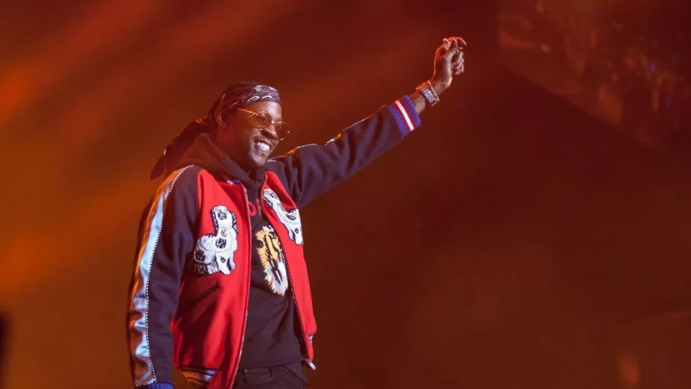 Rapper 2 Chainz performs at the 2nd annual V103 Winterfest concert on December 10th^ 2016 at the Philips Arena in Atlanta^ Georgia - USA