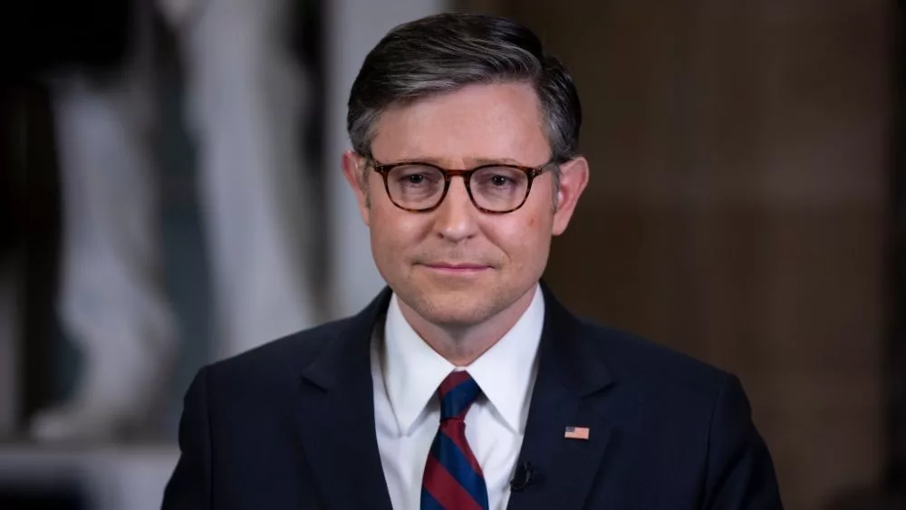 House Speaker Mike Johnson (R-LA) in National Statuary Hall at the U.S. Capitol. WASHINGTON — March 4 2025