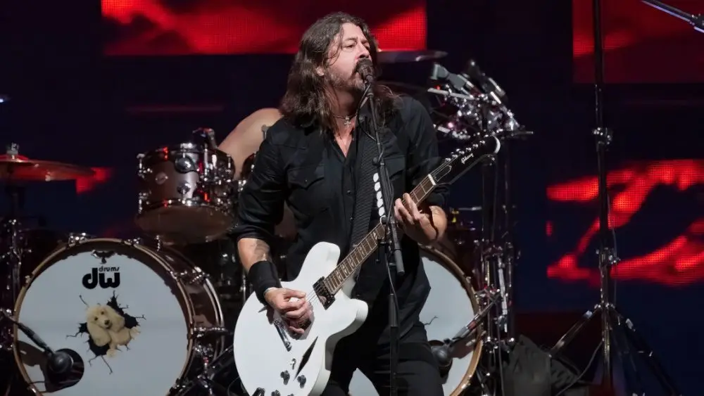 Foo Fighters perform at Bonnaroo music festival Manchester^ Tennessee USA - 06-18-2023