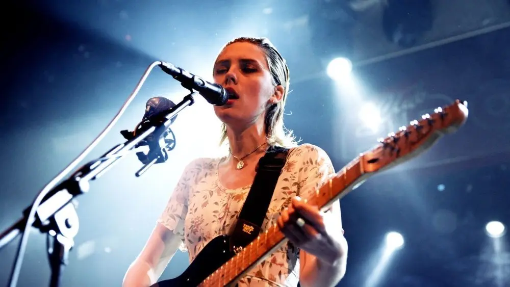 Wolf Alice (indie rock music band) perform in concert at Apolo venue on January 5^ 2018 in Barcelona^ Spain.