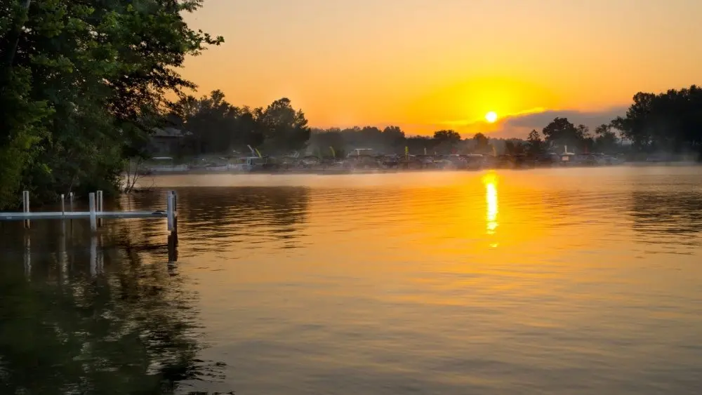 Sunrise at Atwood Lake^ Ohio