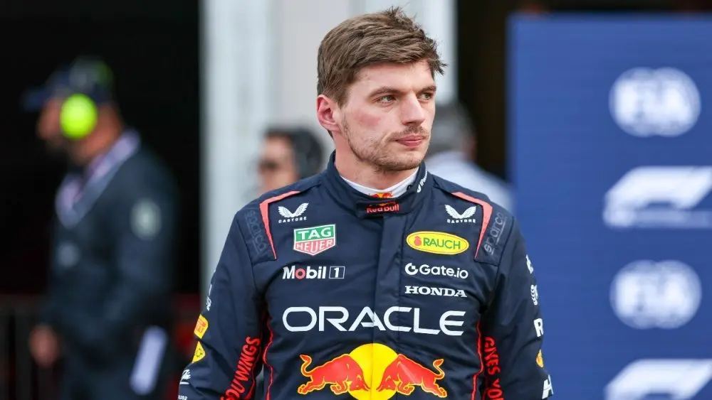 Max Verstappen of the Netherlands and Oracle Red Bull Racing is disappointing after Qualifying ahead of the F1 Grand Prix of Monaco at Circuit de Monaco on May 24^ 2025 in Monte-Carlo^ Monaco