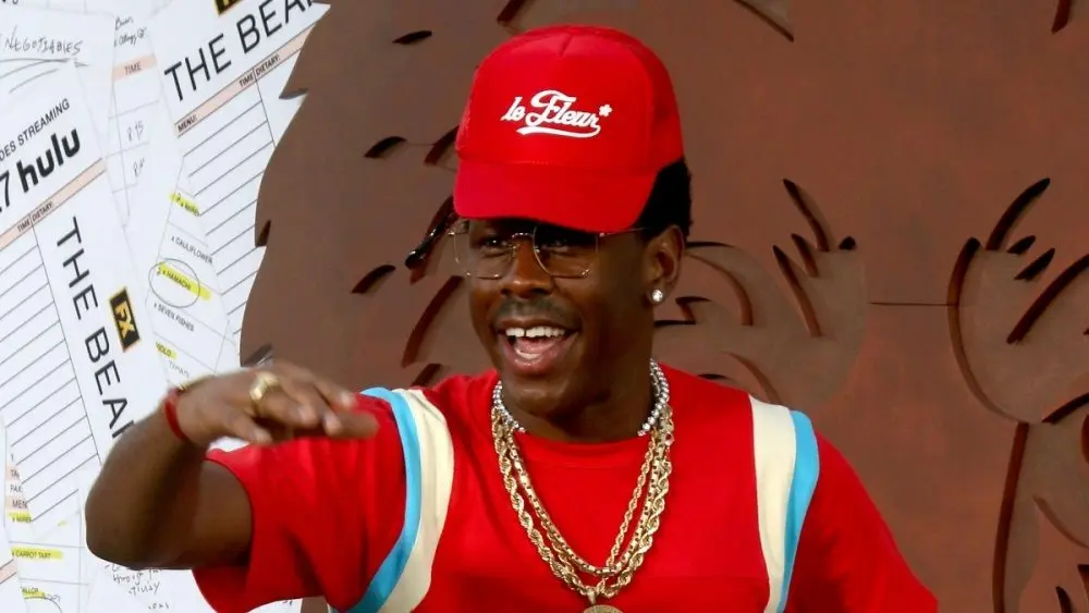 Tyler Gregory Okonma^ aka Tyler the Creator at The Bear Season 3 Premiere Event at the El Capitan on June 25^ 2024 in Los Angeles^ CA