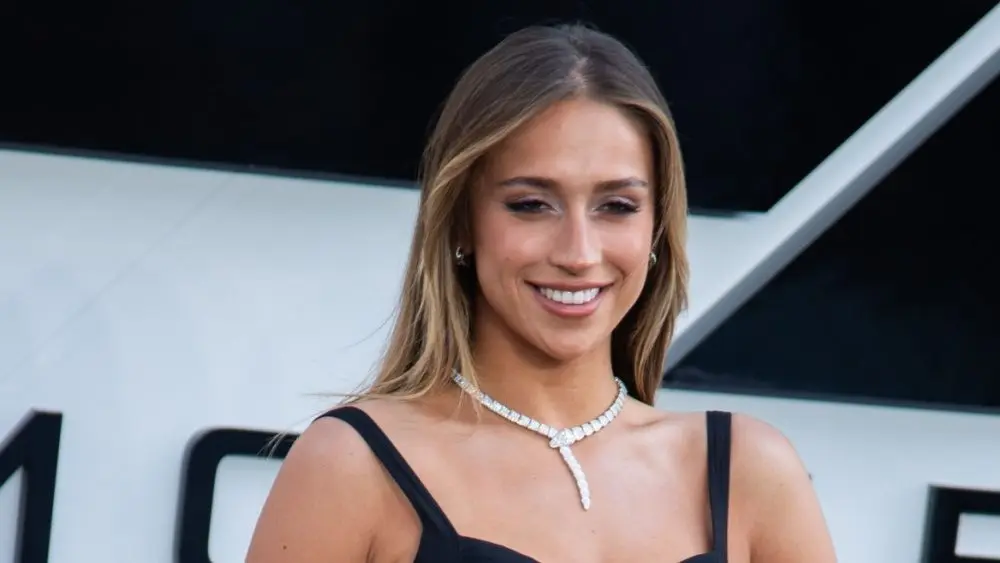 Tate McRae attends the "F1: The Movie" European Premiere at Cineworld Leicester Square. London^ England^ UK - June 23^ 2025