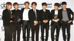 BTS at the 2017 Billboard Awards Press Room at the T-Mobile Arena on May 21^ 2017 in Las Vegas^ NV