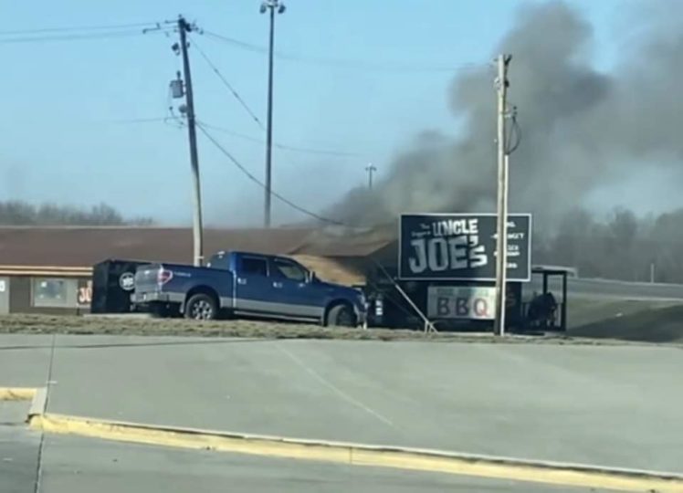 Fire Destroys Uncle Joe's in Ina Sunday Q106.3