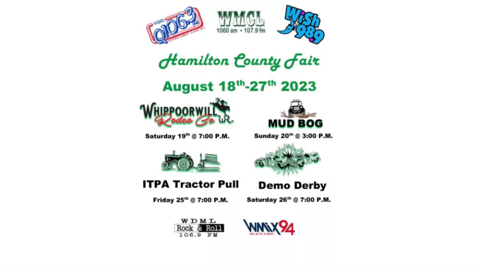 Hamilton County Fair Begins Friday Q106.3