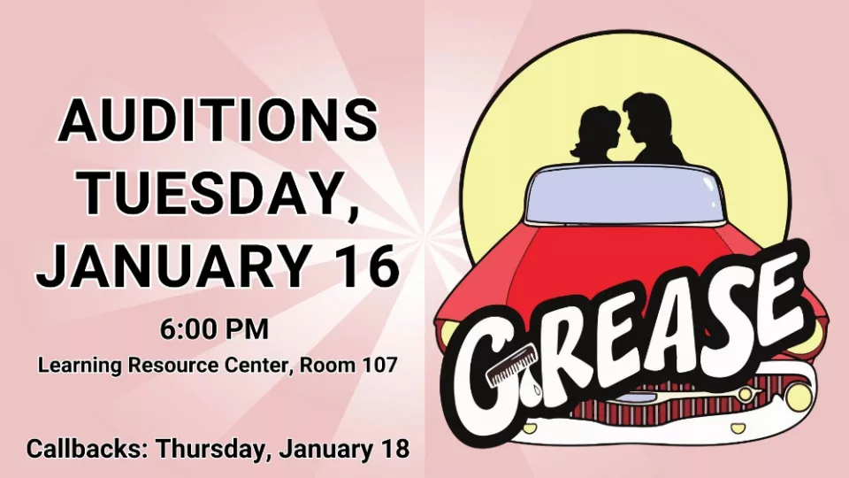 RLC Announces Auditions for Spring Musical 'Grease' Q106.3