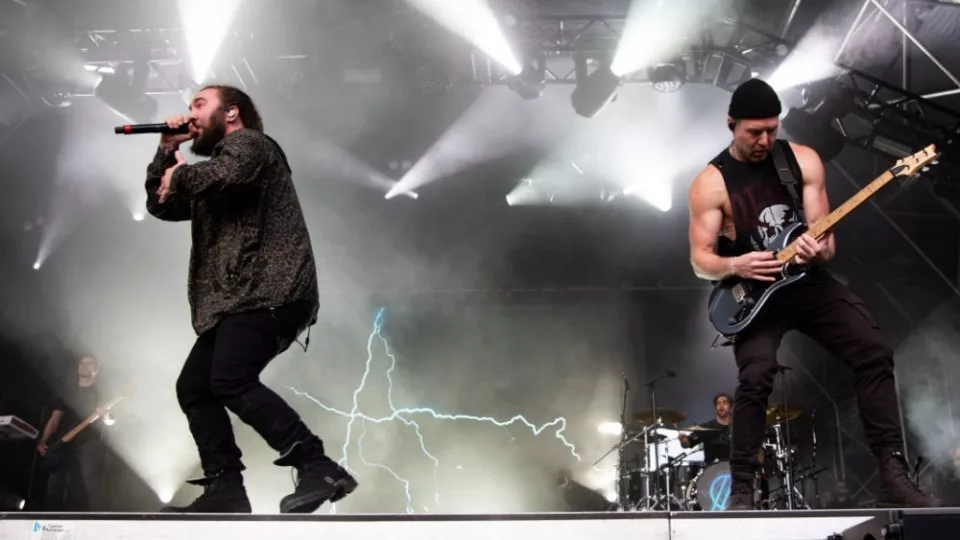 I Prevail perform live at slam dunk festival uk. Leeds^ United Kingdom^ 26th may 2024