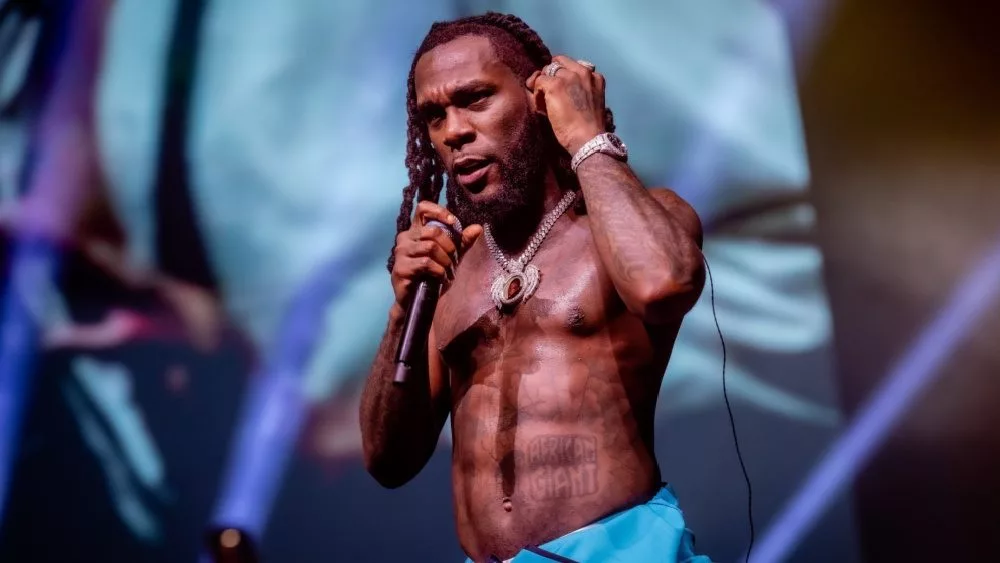 Concert of Burna Boy. 14 April 2022. Ziggo Dome Amsterdam^ The Netherlands