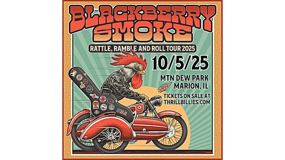 Southern Rockers Blackberry Smoke Coming to Mtn Dew Park | WMIX