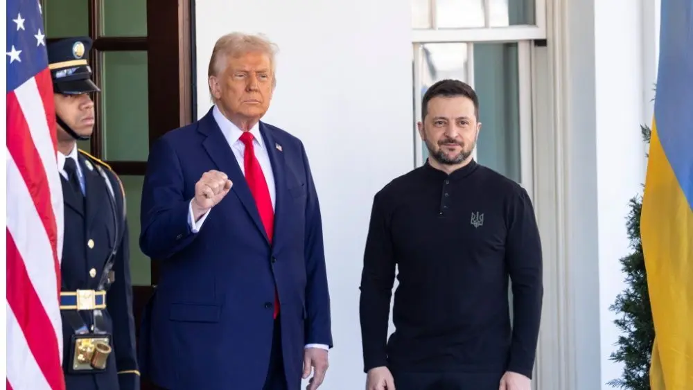 President Donald Trump welcomes Ukrainian President Volodymyr Zelenskyy to the White House to sign a deal granting the US access to Ukraine's rare minerals. WASHINGTON – Feb. 28^ 2025