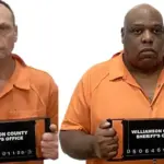 From L to R: Bruce E. Williams and Leon S. Johnson (Photo credit: Williamson County Sheriff's Office Facebook)
