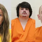 From Left to Right: Jessica L. Chaney, Bryan M. Burnett and Joshua L. Watkins (Photo credit: Franklin County Sheriff's Office)