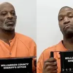 From L to R: Ron C. Anderson and Reginald W. Jones (Photo credit: Williamson County Sheriff's Office Facebook)