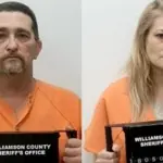 Gary M. Brown and Leah A. Bean (Photo credit: Williamson County Sheriff's Office Facebook)